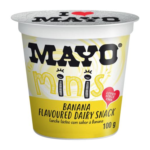Mayo Minis Banana Flavoured Diary Snack 100g