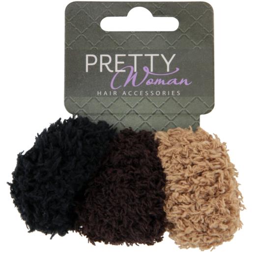 Pretty Woman Thick Ponytail Holder Set 3 Pieces