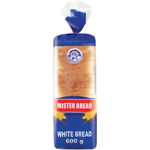 Mister Bread Sliced White Bread Loaf 600g