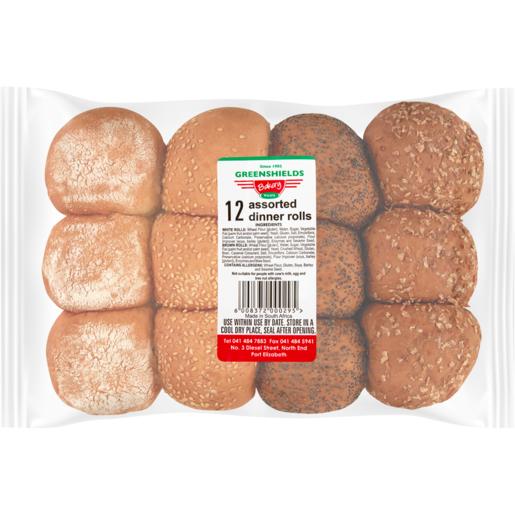 Greenshields Assorted Dinner Rolls 12 Pack