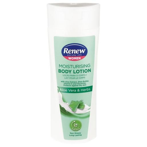 Renew Women Aloe Vera & Herbs Moisturising Body Lotion 400ml