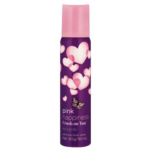 Revlon Pink Happiness Crush On You Ladies Body Spray 90ml