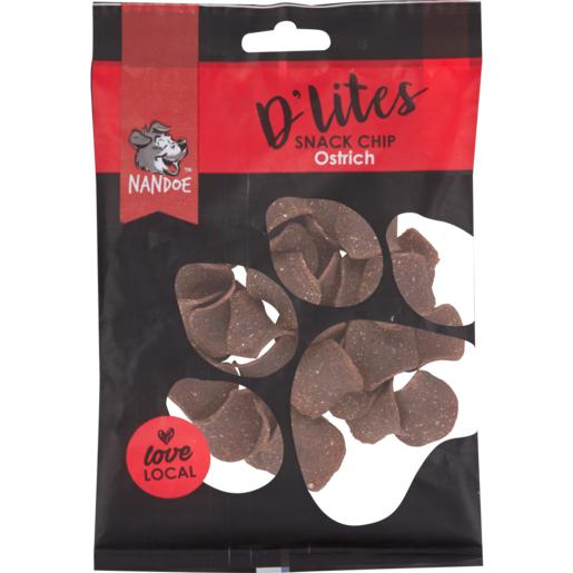 Nandoe D’lites Ostrich Dog Chips 51g