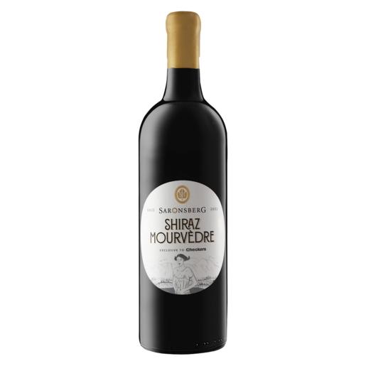 Saronsberg Shiraz Mourvèdre Red Wine Bottle 750ml