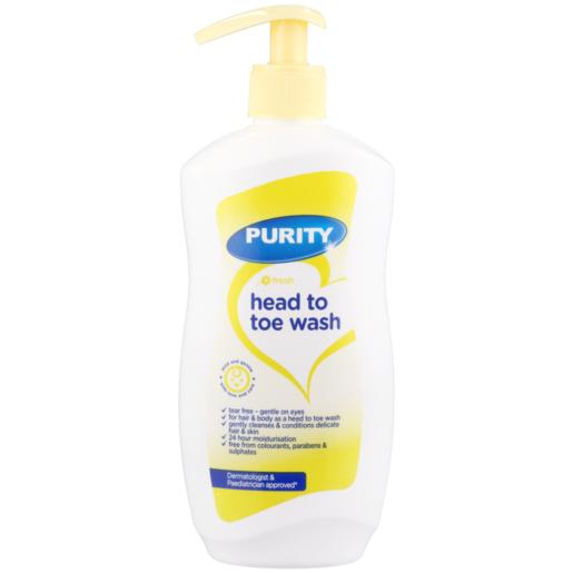 Purity Fresh Head To Toe Wash 500ml