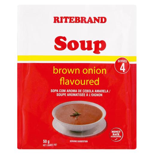 Ritebrand Brown Onion Flavoured Instant Soup 50g