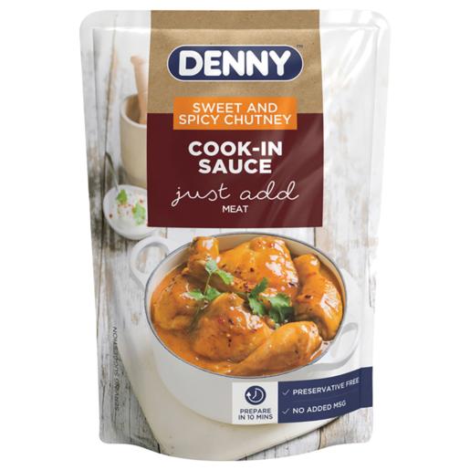 Denny Sweet & Spicy Chutney Cook-In-Sauce 415g
