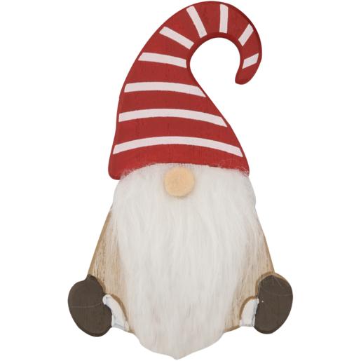 Santa’s Choice Wood Santa Claus Christmas Decoration