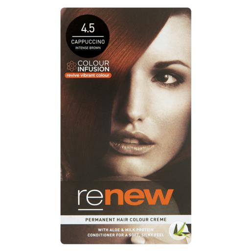 Renew Cappuccino Intense Brown Hair Colour 50ml