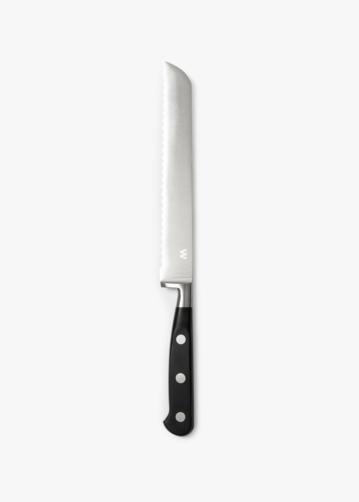 SC MOLYBDENUM BREAD KNIFE  SILVER