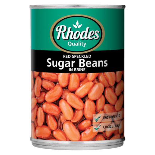 Rhodes Red Speckled Sugar Beans In Brine Can 400g
