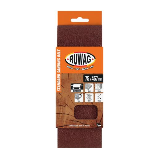 Ruwag P40 Coarse Sanding Belts 457mm 3 Pack