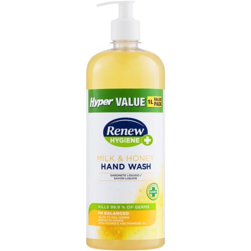 Renew Milk & Honey Hand Wash 1L