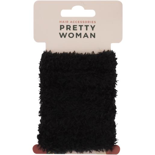 Pretty Women Fluffy Elastic Hair Bands Set 6 Pieces
