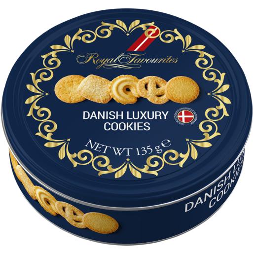 Royal Favourites Danish Luxury Biscuits 135g