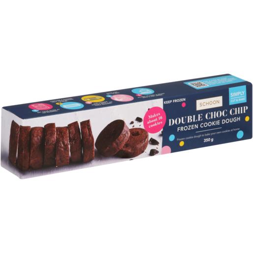 Schoon Frozen Double Choc Chip Cookie Dough 350g