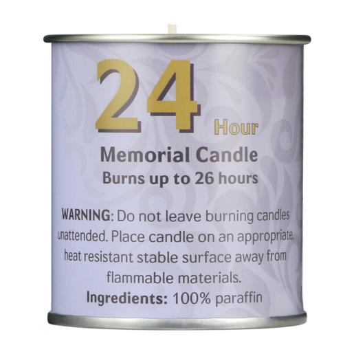 Geffin Memorial 24 Hour Candle