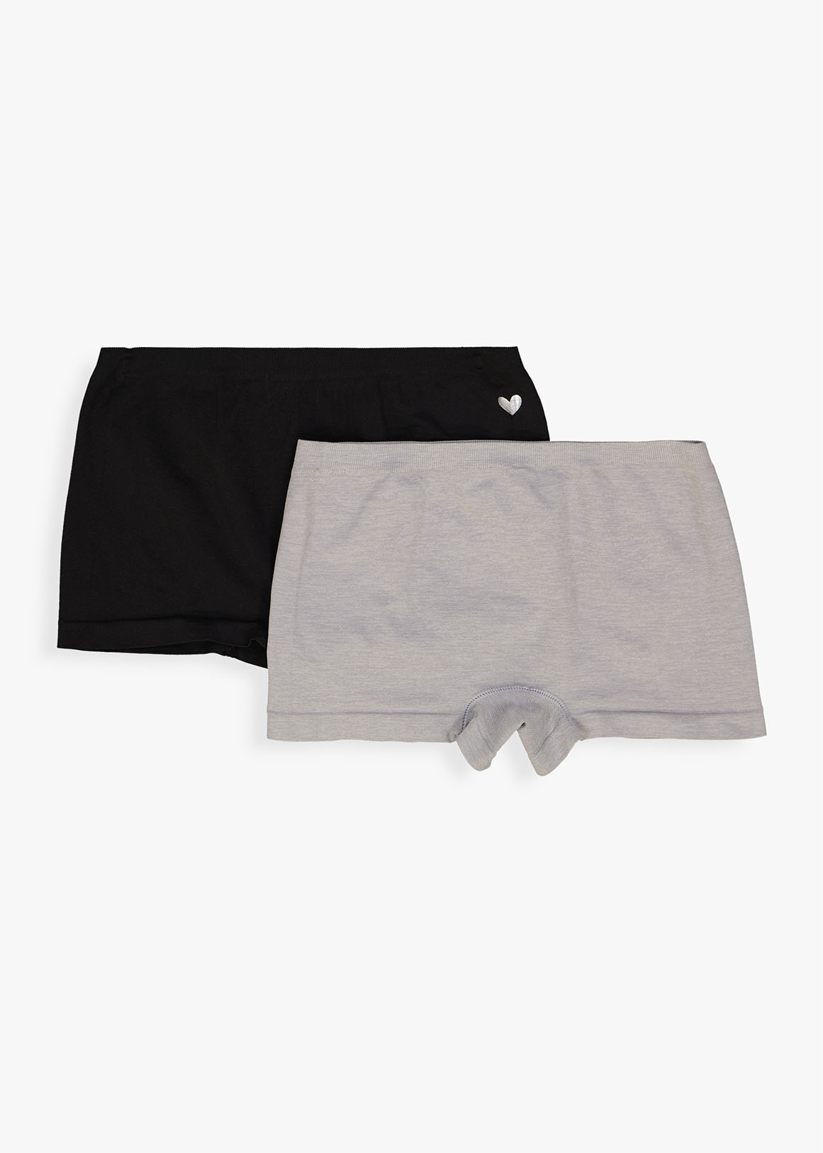 S21O 2PK SF BL BLK-GREY HEART  X BLACK   13-14