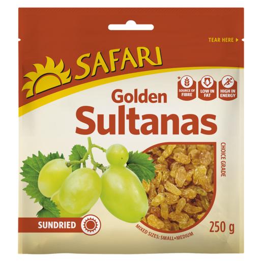 Safari Dried Golden Sultanas 250g