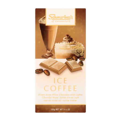 Schmerling Ice Coffee Flavoured White Chocolate Slab 100g