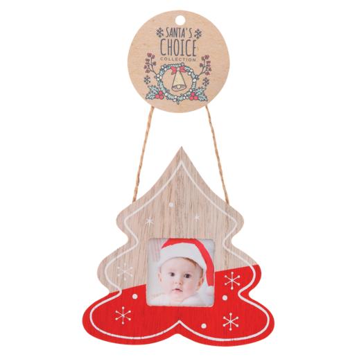 Santa’s Choice Wooden Tree Decoration (Assorted Item – Supplied At Random)