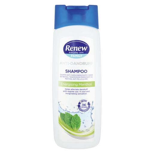 Renew Anti-Dandruff Energising Menthol Shampoo 400ml