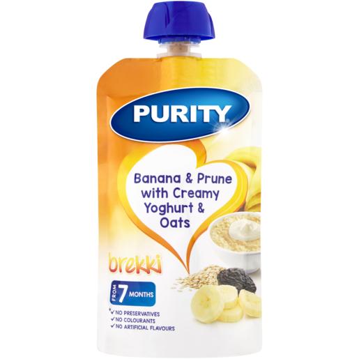 Purity Banana & Prune With Creamy Yoghurt & Oats Breakfast Puree 7 Months+ 110ml