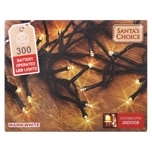Santa’s Choice LED Christmas Lights With Timer