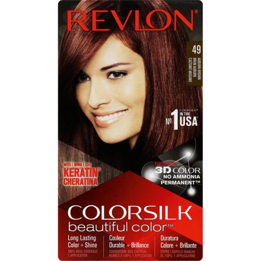 Revlon Colorsilk Auburn Brown 49 Hair Colour