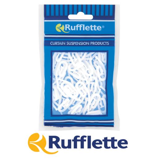 Rufflette White Acetyl Hooks