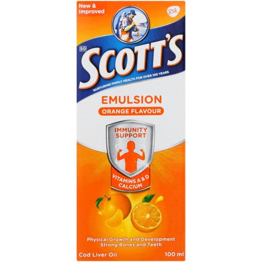 Scott’s Emulsion Orange Cod Liver Oil 100ml