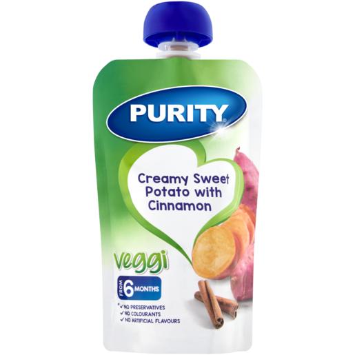 Purity Creamy Sweet Potato With Cinnamon Vegetable Puree 6 Months+ 110ml