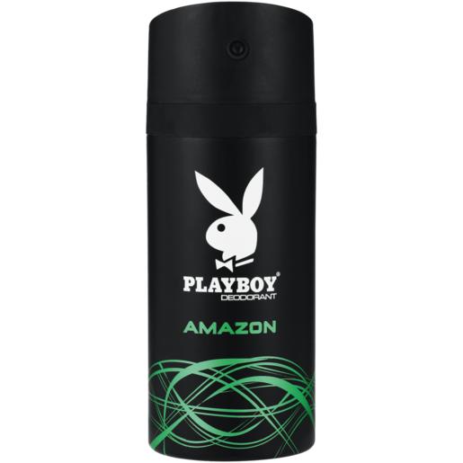 Playboy Amazon Mens Aerosol Deodorant 150ml