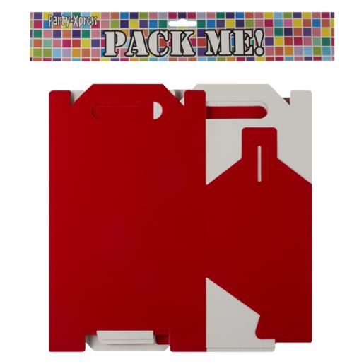 Party-Xpress Red Solid Party Box 8 Pack