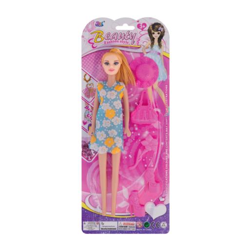 Beauty Fashion Style Doll With Accessories 6 Piece (Assorted Item – Supplied At Random)