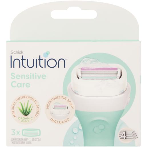 Schick Intuition Sensitive Care Blades 3 Pack