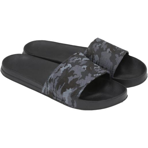 Mens Camo Black Pool Sandal Size 6-11