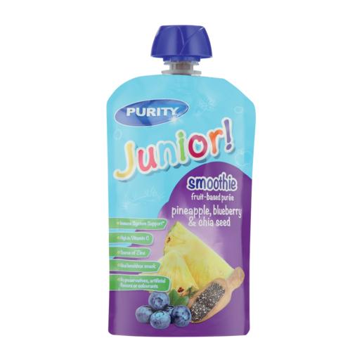 Purity Junior Pineapple, Blueberry & Chai Seed Flavoured Smoothie 110ml