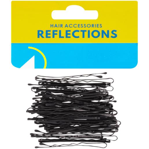 Reflections Black Bobby Pins 50 Pack