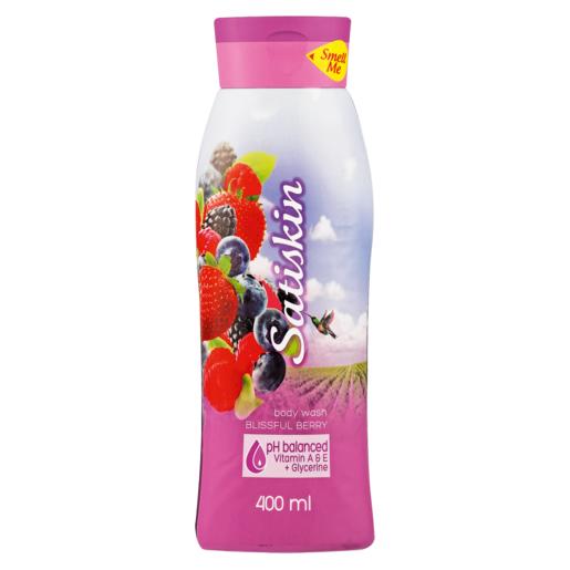 Satiskin Blissful Berry Body Wash 400ml