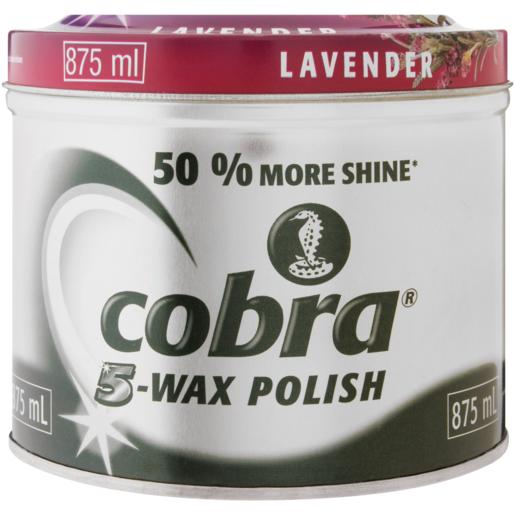 Cobra 5-Wax Lavender Scented Floor Polish 875ml