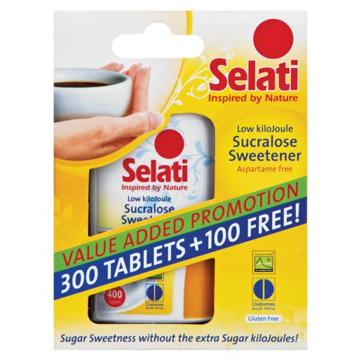 Selati Sucralose Sweetener 400 Pack