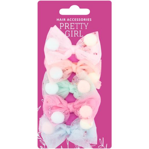 Pretty Woman Hair Accessories Candyfloss Clips Set 5 Piece
