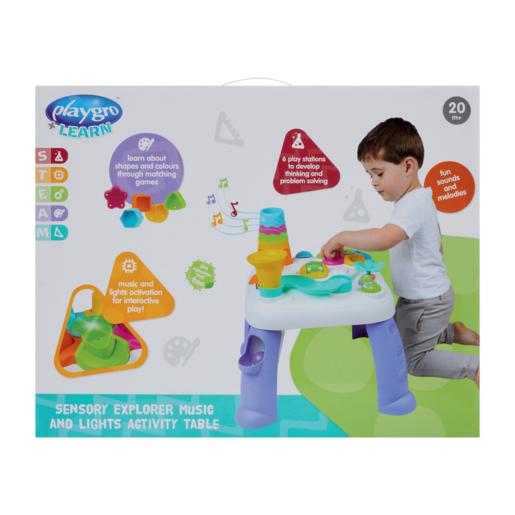 Playgro + Learn Sensory Explorer Music & Lights Table