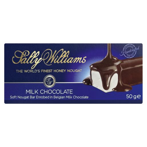 Sally Williams Milk Chocolate Nougat 50g