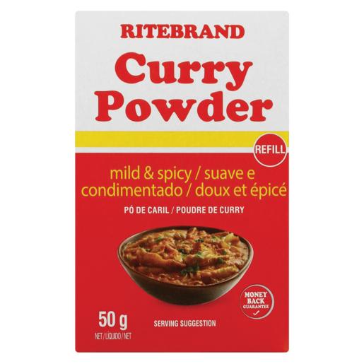 Ritebrand Mild & Spicy Curry Powder 50g