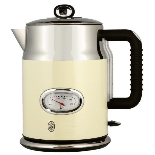 Russell Hobbs Cordless Retro Cream Kettle 1.7L