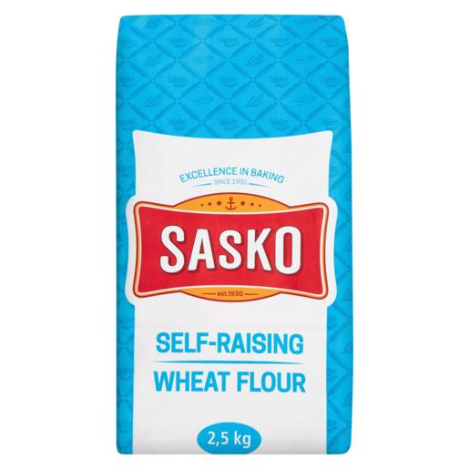 Sasko Self-Raising Wheat Flour 2.5kg