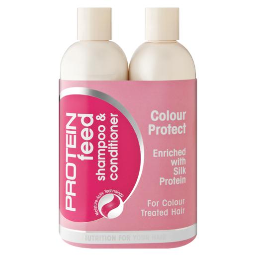 Protein Feed Colour Protect Shampoo & Conditioner 2 x 400ml