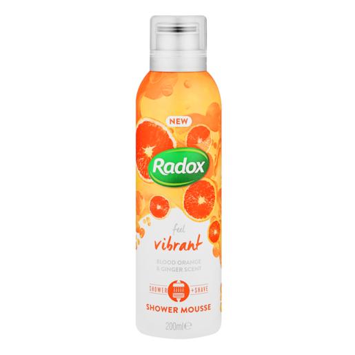 Radox Vibrant Shower Mousse 200ml